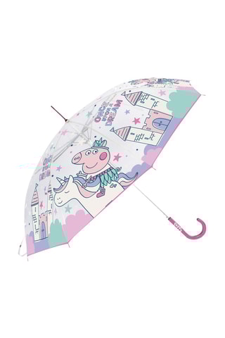 Parapluie cloche Peppa Pig - Blanc