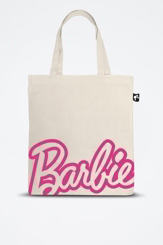 Tote bag Barbie - Ecru