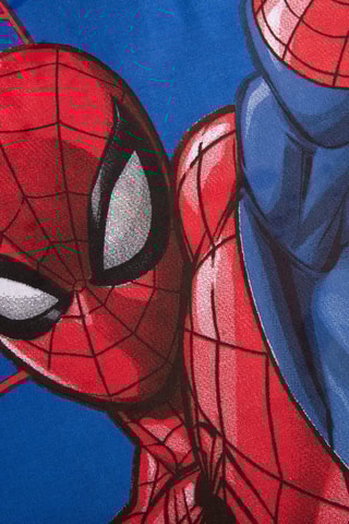 Parure de draps réversible Spider-Man Avengers Marvel - Bleu