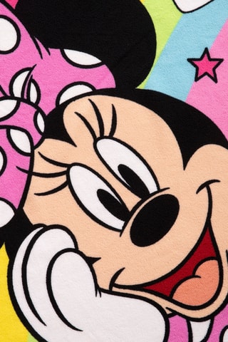 Drap de douche Minnie Disney - Rose - 70 x 140 cm