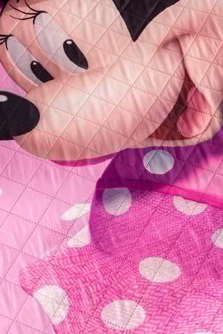 Couvre-lit Minnie Disney - Rose