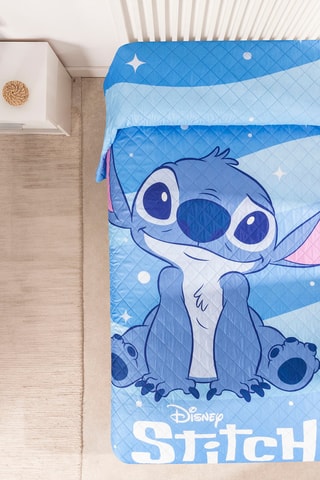 Couvre-lit Stitch Lilo et Stitch Disney - Bleu