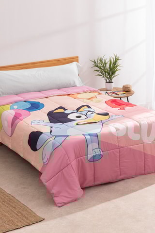 Couvre-lit Bluey - Rose