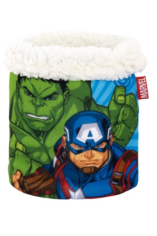 Cache-col Avengers Marvel - Vert et rouge