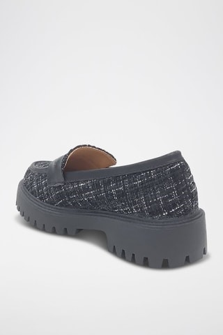 Mocassins plateformes - Noir