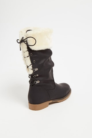 Bottes fourrées Noir