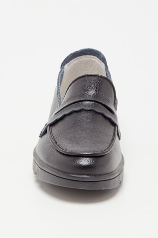 Mocassins en cuir - Noir