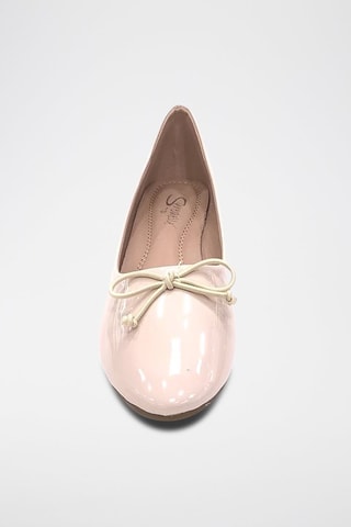 Ballerines vernies - Beige