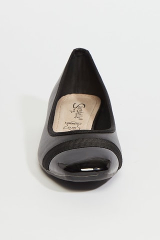 Ballerines en cuir - Noir