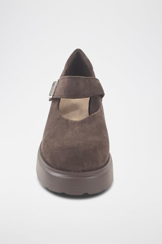 Babies à talons - Marron