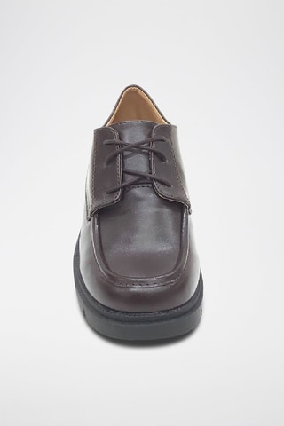 Derbys à talons - Marron