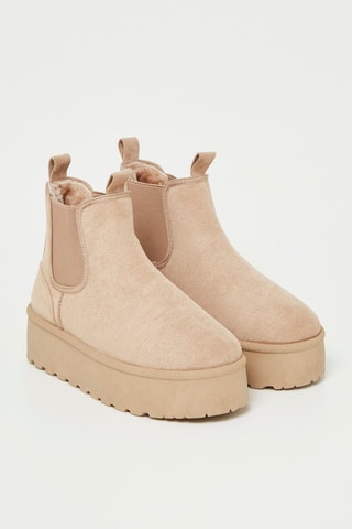 Bottines - Beige