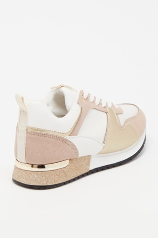 Baskets - Blanc et rose