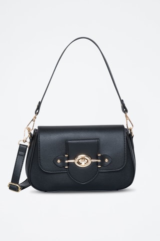 Handtas Romana - Zwart - Goudkleurig en zwart