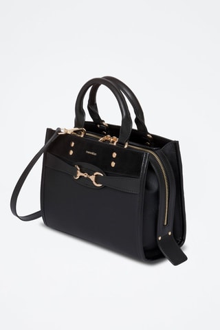 Splitleren Handtas Farah - Zwart