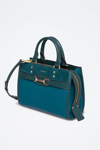 Splitleren Handtas Farah - Blauw