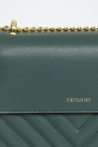 Sac bandoulière en cuir Oriole - Vert