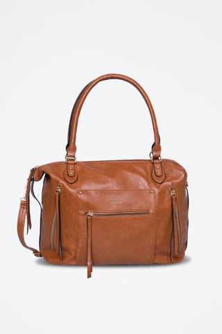 Handtas Meline - Zwart - Bruin