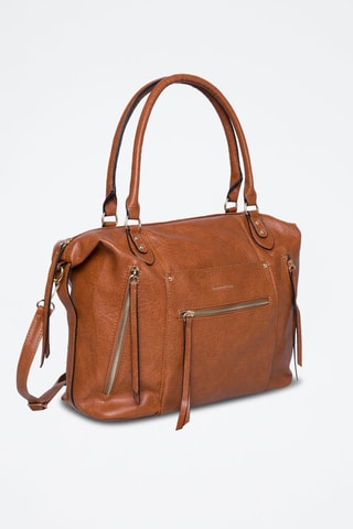 Handtas Meline - Zwart - Bruin