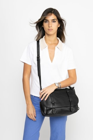 Schoudertas Dina - Zwart