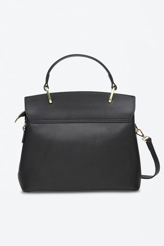 Leren Handtas Ninon - Zwart