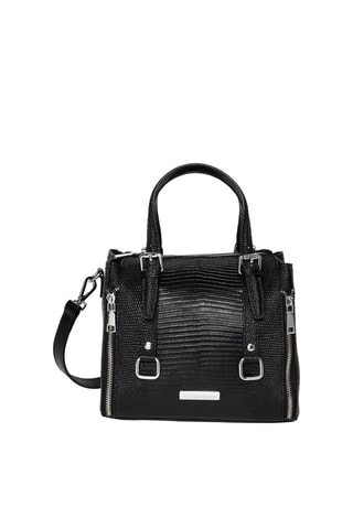 Leren Handtas Liron - Zwart