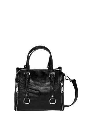 Leren Handtas Liron - Zwart