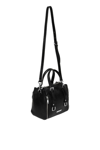 Leren Handtas Liron - Zwart