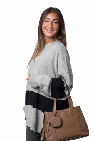 Handtas Mylene - Zwart - Bruin