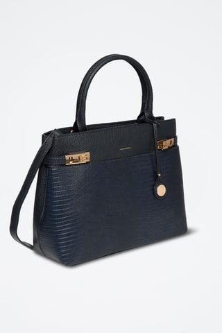 Schoudertas Spacy - Zwart - Marineblauw