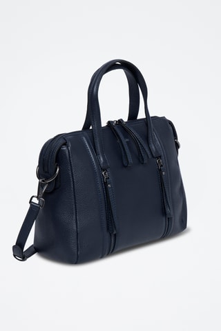 Splitleren Handtas Sybille - Donkerblauw