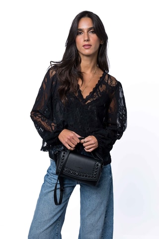 Sac porté épaule Tifany - Noir