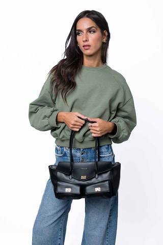 Sac porté épaule Marley - Noir