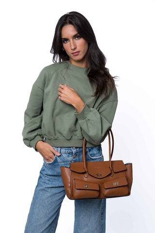 Sac porté épaule Marley - Camel