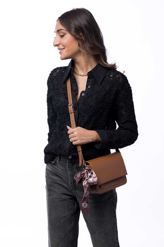 Sac bandoulière Lavia  - Camel