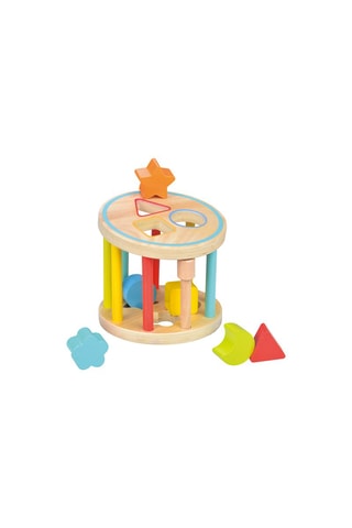 Trieur de formes en bois - 6 pièces - Dès 1 an