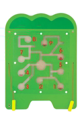 Jeu mural crocodile en bois - Dès 2 ans