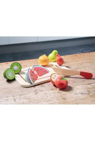 Fruits à découper en bois - Dès 18 mois