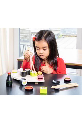 Plateau de sushis en bois - Dès 3 ans