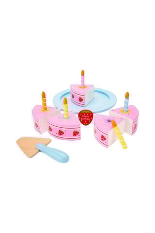 Gâteau d'anniversaire en bois à découper - Dès 18 mois