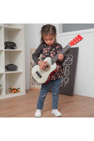 Guitare de luxe en bois - Dès 3 ans