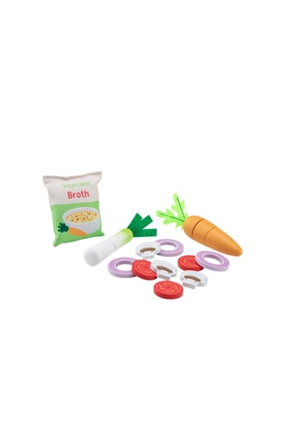 Préparation soupe Play food en bois - Dès 24 mois