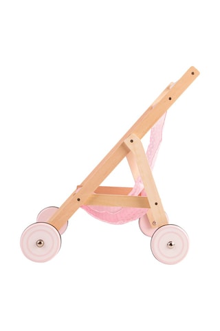 Poussette basse en bois - Dès 3 ans