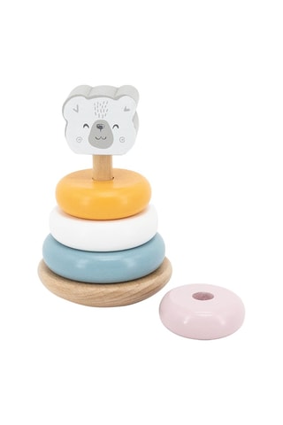Tour empilable ours en bois - Dès 18 mois