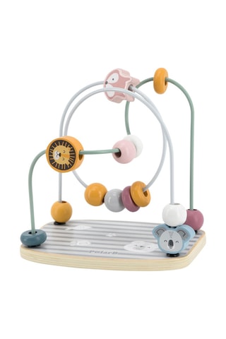 Labyrinthe de perles en bois - Dès 2 ans