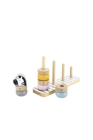 Jeu de motricité en bois - 18 pièces - Dès 18 mois