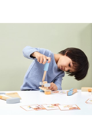 Ensemble de bricolage en bois - Dès 3 ans