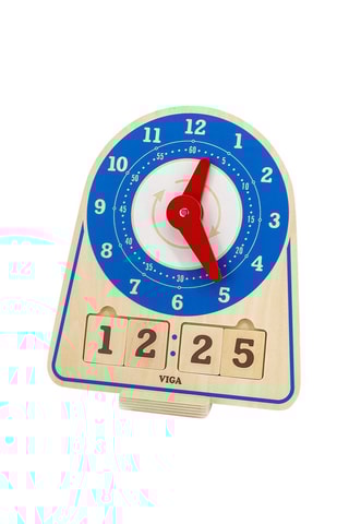 Horloge d'apprentissage en bois - Dès 36 mois