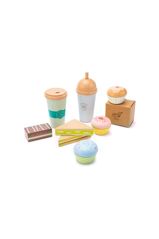 Ensemble de jeu café à emporter 