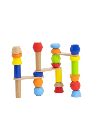 Jeu de construction en tour de blocs